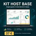 Kit Host Base: Bilancino con Cruscotto, Checklist e Messaggi pronti per affitti brevi