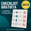 Checklist gratuita: i 10 obblighi per affitti brevi 2026 e le multe che rischi